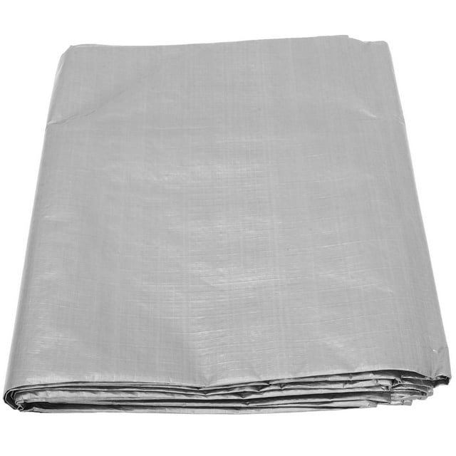 TABLETREANDS Lona Impermeable De Pe Color Plata Para Protección En Camping Y Exteriores