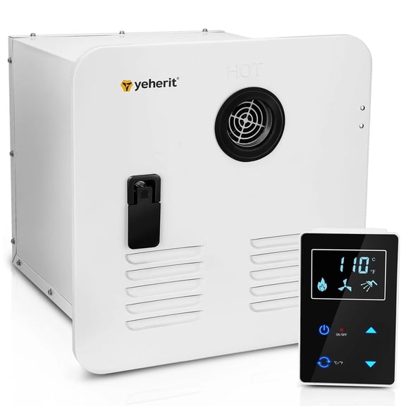 RV Tankless Water Heater Propane Gas 3.9GPM 55000BTU with Remote Controller