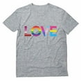 thumbnail image 1 of Men's Pride T-Shirt by Tstars - Love Rainbow Flag Design | LGBT+ Apparel | Gay Pride Clothing | Supportive LGBTQ+ Gift for Husband | Available in a Variety of Colors & Sizes, 1 of 5
