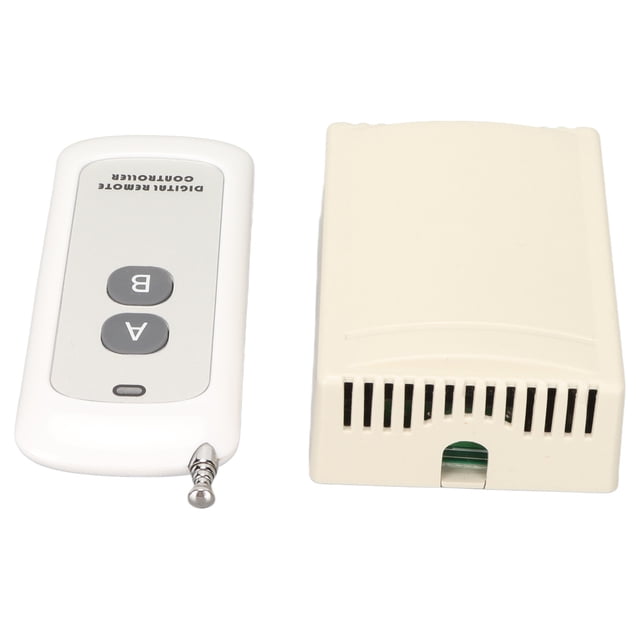 Wireless Switch System, 30A 220V 3000W RF Remote Switch Sensitive Energy Saving 433MHZ For Electric Door