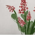 thumbnail image 2 of Simply Daisy, 14" x 20" Bluebell Red Floral Decorative Outdoor Pillow, 2 of 3