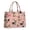Yorkie Dog And-2, variant on Large Capacity Tote Bag,Yorkie Dog and Flower Florals Handbag Fashion Luxury Tote Bag,15.7"x13"x 5.1" Inches,Laptop Compatible