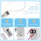 thumbnail image 5 of Muyoka Lanzador de cuerdas Propulsor con 2 cuerdas H茅lice de cuerda Motor de alta velocidad doble H茅lice de cuerda con cremallera a bater铆a Mejorar las habilidades motoras finas Propulsores Juguete d, 5 of 7