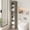gray oak, variant on Zenira Tall Narrow Bookcase, Vertical Storage Organizer with Open Shelves, Ideal for Adults in Home Office & Living Room