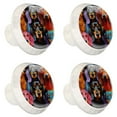 thumbnail image 2 of HemaKayy 4 Pack 1.37" Decorative Cabinet Knobs - Elegant ABS Glass Handles for Home Furniture Decor - Dresser Drawer Door Pulls - Perfect for Kitchen Bedroom - Animal Pet Dog, 2 of 8