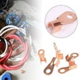 thumbnail image 5 of Fule 70pcs Copper Tube Terminals Battery Welding Cable Lug Ring Crimp Connectors Kit, 5 of 9