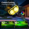 thumbnail image 3 of Focos solares Consciot, 22 LED, IP67, impermeables, paquete de 2, 3 of 9