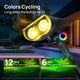 thumbnail image 3 of Focos solares Consciot, 22 LED, IP67, impermeables, paquete de 4, 3 of 9