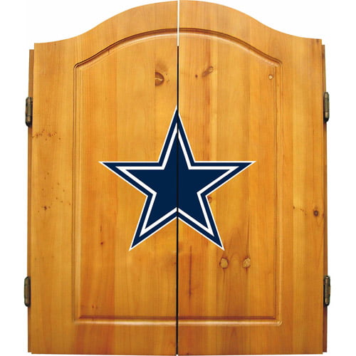 Photo 1 of NFL Dallas Cowboys Dartboard and Cabinet Set