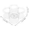 thumbnail image 2 of unbranded Organizador Para De Jarabe Transparente Con Base Estable Y Giratorio, 2 of 8
