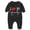 Black, variant on Riecok Unisex Newborn Baby Summer Short Sleeve Cotton Thin Lightweight Breathable Soft Comfortable Fruit Print 0-18 Months Black 9 M