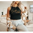 thumbnail image 4 of SOUTHERN CALIFORNIA Graphic Rib Baby Crop Tank Top, 4 of 5