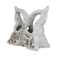 thumbnail image 6 of DecMode 18" x 15" Indoor Outdoor Gray Fiberglass Butterfly Planter with Stone Mosaic Design, 6 of 8