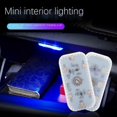 thumbnail image 2 of Mini Luz LED shaofei con interruptor táctil para coche Lámpara ambiental inalámbrica rosa, 2 of 5