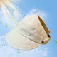 thumbnail image 1 of Sombrero para El Sol Yinane para Mujer Gorra con Visera Beige, 1 of 8