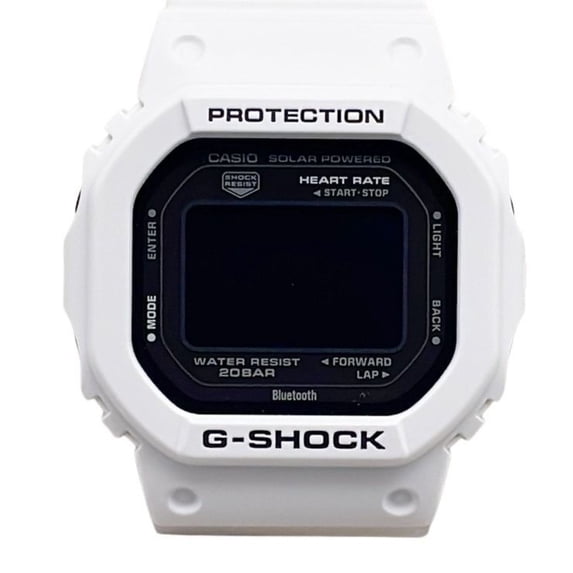 Pre-Owned CASIO G-SHOCK GSQUAD 5600 SERIES DWH56007JR Black/White Resin Men's Digital Watch