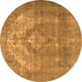 thumbnail image 1 of Ahgly Company Indoor Round Persian Orange Traditional Area Rugs, 5' Round, 1 of 1