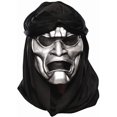 thumbnail image 2 of 300 Adult Immortal Costume Vacuform Half Mask With Hood, 2 of 2