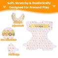thumbnail image 4 of Juego de pañales Babeside Reborn Baby Doll, 17 a 24 pulgadas, 30 unidades, 4 of 7