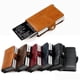 thumbnail image 2 of Nuevo tarjetero con bloqueo Rfid para hombre, billetera de cuero Vintage de fibra de carbono, tarjetero para mujer, Mini billetera para hombre, Clip para dinero Tan Jianjun  unisex, 2 of 2