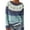 502_Light Blue, variant on Women's Pullover Sweater Women'S Knitted Isle Print Retro Sweater Casual Loose Crewneck Long Sleeve Lightweight Cropped Pullover Tops, Women's Pullover Sweater XL