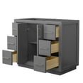 thumbnail image 7 of Wyndham Collection Wcf1111-42S-Cx-Mxx Icon 42" Single Free Standing Vanity Cabinet Only -, 7 of 7
