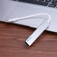 thumbnail image 2 of USB-C HUB Tipo C a 4 puertos USB 2.0 Cable adaptador OTG para teclado de lector de tarjetas, 2 of 9