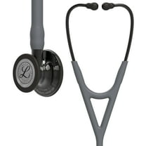 3M Littmann Cardiology IV Diagnostic Stethoscope, 6238, Stainless Steel High Polish Smoke-Finish Chestpiece, 27" Gray Tube, Smoke Stem