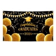 thumbnail image 6 of TNOBHG 2024 Seniors Graduation Banner Congratulations Class of 2024 Happy Graduation Banner Fine Workmanship Congratulation Graduates Letter Print Flag Class, 6 of 8