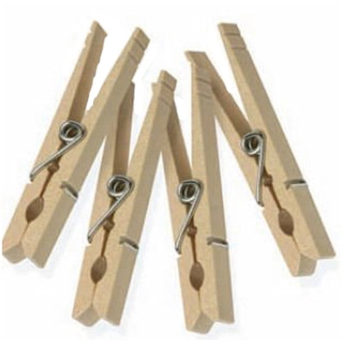 Wooden Clothes Pins 96 count  CLOTHESPINS 