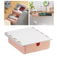 thumbnail image 3 of Soporte adhesivo para cajón de almacenamiento debajo de bandeja Rosa Baoblaze cajón de almacenamiento, 3 of 8