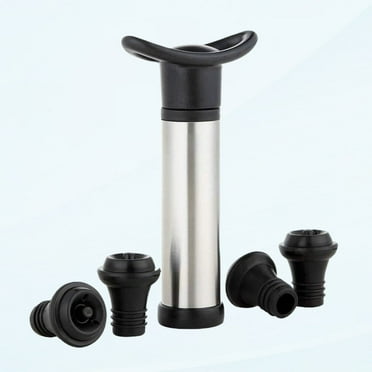 Chao Wine Saver Vacuum Pump Guardian Run with 4 Wine Bottle Stoppers