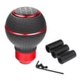 thumbnail image 4 of Pomo de palanca de cambios automotriz Perfecl 5 velocidades rojo, 4 of 8