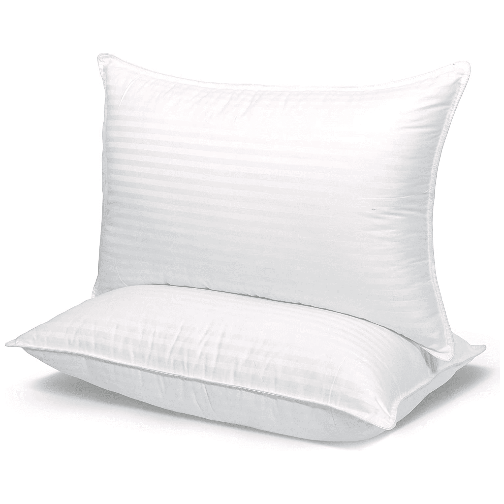 Queen Size White Down Alternative Bed Pillow Set