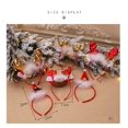 thumbnail image 3 of Diademas con lazos rojos de Navidad para mujer y niña, diademas elásticas clásicas con cuernos de Reno y Papá Noel, accesorios para fiesta de navidad, 3 of 4