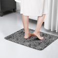 thumbnail image 4 of Black and Tan Leopard Print Flannel Non Slip Door Rugs,Washable Door Mats Indoor,Decorative Door Mats,Dirt-Resistant and Absorbent Doormat for Entrance,Bedroom,Kitchen,Bathroom,23.5x16in(60x40cm), 4 of 5
