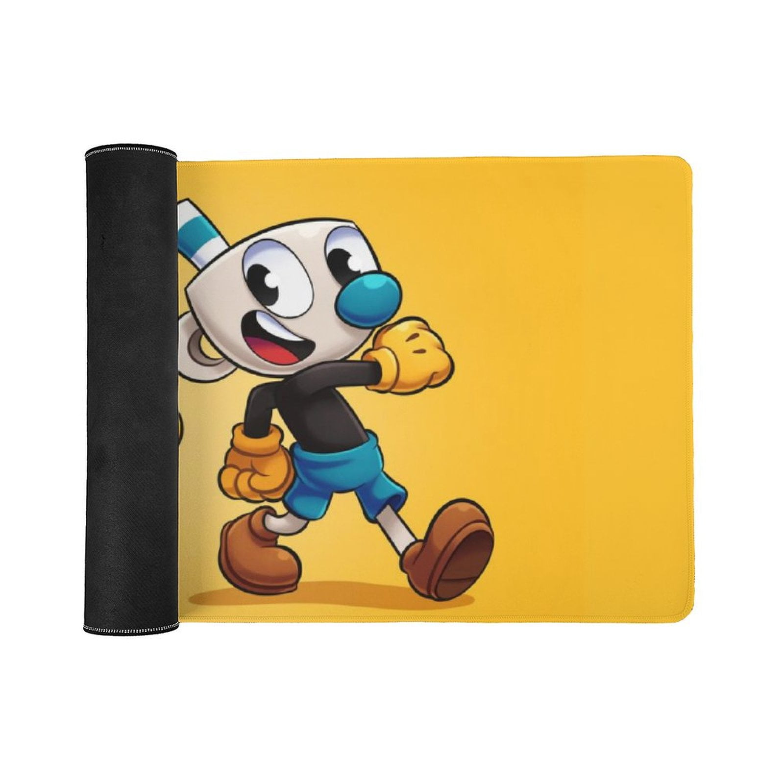 cuphead ゲーミングマウスパッド　レア Cuphead Mugman Game Mouse Pad Extended Gaming No-sliped Large Desk