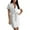 White-634, variant on Clearance & Promo,Women's Fashionable Summer V-neck Double Breasted Ins Style Lace Up Dress,V-neck Dress, Double Breasted Dress, Lace Up Dress Ideal for Travel|95%Polyester,5%Spandex,White