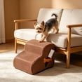 thumbnail image 5 of Non Slide Pet Stairs, Dog Stairs Ramp for High Beds Couches, High Density Foam Pet Steps with Durable Non-Slip Waterproof Fabric Cover, Dog Stairs for Small Dogs or Cats or Pets, 5 of 6