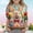 A121 Multicolor, variant on Xdegoge Kids Girls Easter Shirts Small Painted Eggs Leaves Print Long Sleeve Crewneck Spring Holiday Festival Outfits Casual Daily Wear School Activewear Tops
