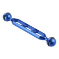 thumbnail image 1 of AWHAO Double Ball Aluminum Alloy Extension Arm Underwater Arm Metal Portable Butterfly Blue, 1 of 9