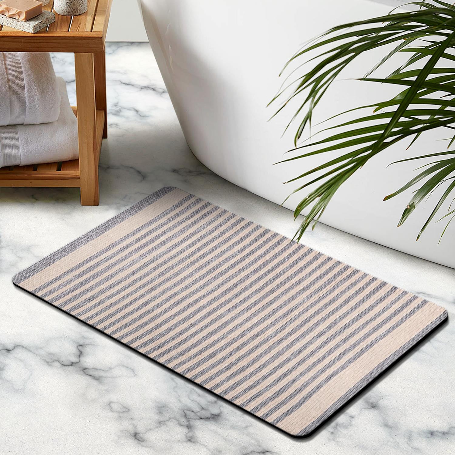Luxurious Non-Slip, Quick-Drying 20x32 inch Bath Mat - Perfect Rug for Bathroom, Tub, and Shower