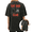 Black-2, variant on Washed Cat Dad Club Back Graphic Funny Tees T-shirt Life Is Better With Cats Quote Tops Black S-2XL Plus Size