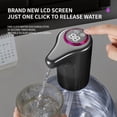 thumbnail image 2 of Portable Bottled Water Dispenser, 2-5 Gallon Universal Fit, LCD Display USB Rechargeable, 2 of 5