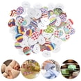 thumbnail image 4 of Buttons, Non- Decorative Button, Sewing Accessories Egg Shape Beautiful For Collectibles, 4 of 8