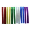 Lot of 12 Asst Color Metallic Slap Bracelets Favors - NEW