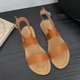 thumbnail image 4 of Amzcrzy Zapatos de mujer,Zapatos de mujer,Zapatillas de mujer, Sandalias planas de mujer, sandalias de playa para mujer, zapatillas casuales antideslizantes de verano Sandalias Mujer Zapatillas De Ca, 4 of 4