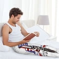 thumbnail image 6 of Picia Patriotic Skull Art Mens Soft Woven Cotton Elastic Waistband Sleep Pajama Pant Lounge Sleep Pant With Pockets And Drawstring-XX-Large, 6 of 9