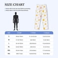 thumbnail image 4 of Kdxio Funny Chicken Pattern Men's Pajama Pants, Elastic Waist with Drawstring and Pockets, Comfortable Loungewear-Small, 4 of 6