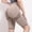 Khaki, variant on Yogalicious Leggings for Women, Women's Hip Lifting High Waisted Tummy Tightening Leggings Breathable Yoga Shorts Pink M